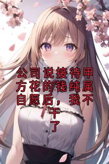 公司说接待甲方花的钱纯属自愿后，我不干了