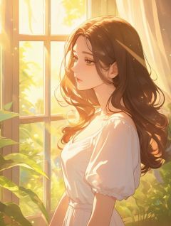 一窗暖待远行客