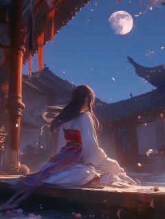 寒关月冷念卿安